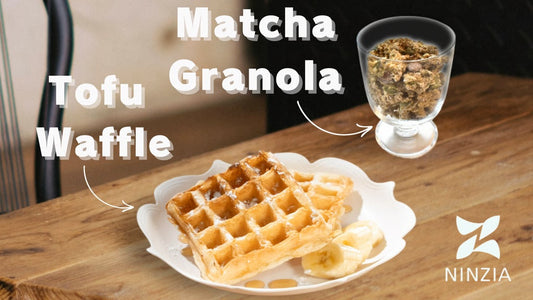 NINZIA Launches Kickstarter Campaign for "Tofu Waffle" and "Matcha Granola"