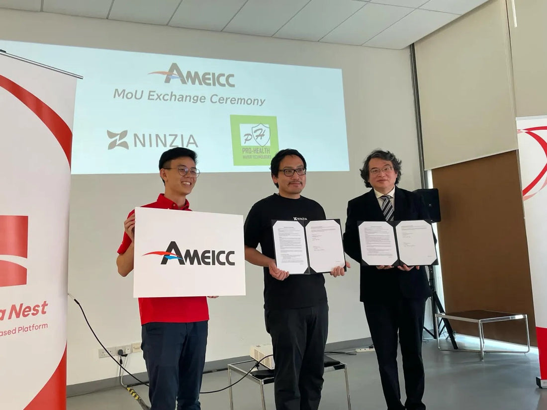 NINZIA Signs MOU with Singapore's Pro-health Water Technologies for Joint Research
