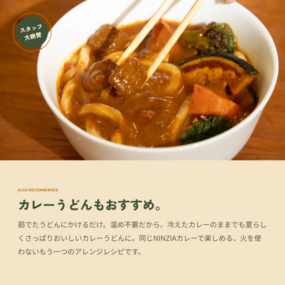 【2食】NINZIA アウトドアカレー