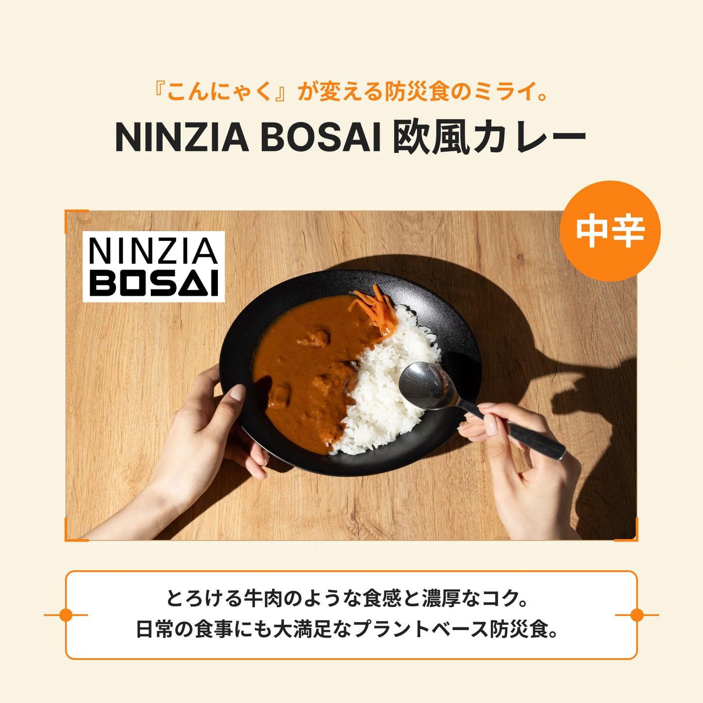 NINZIA BOSAI 欧風カレー中辛