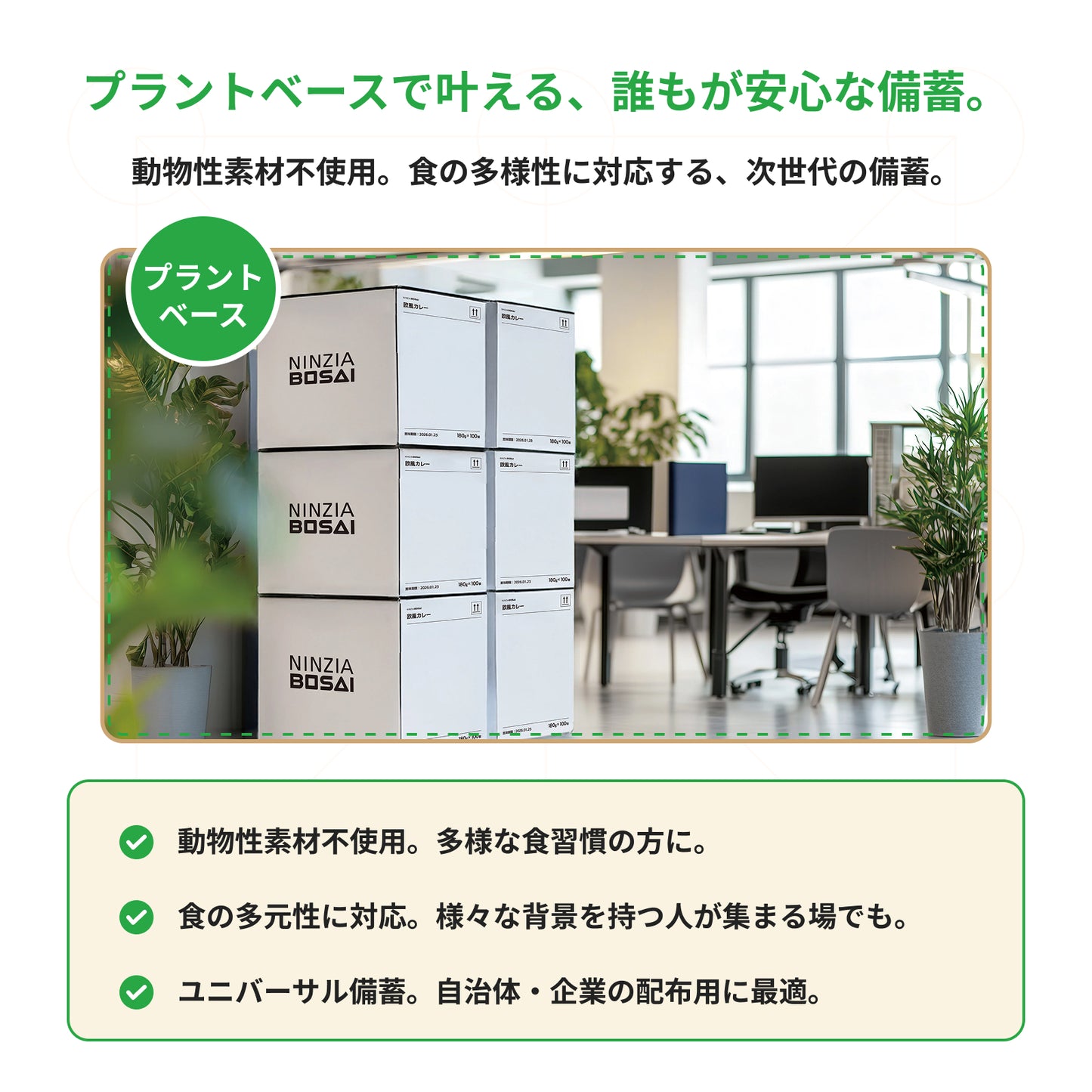 NINZIA BOSAI 欧風カレー中辛