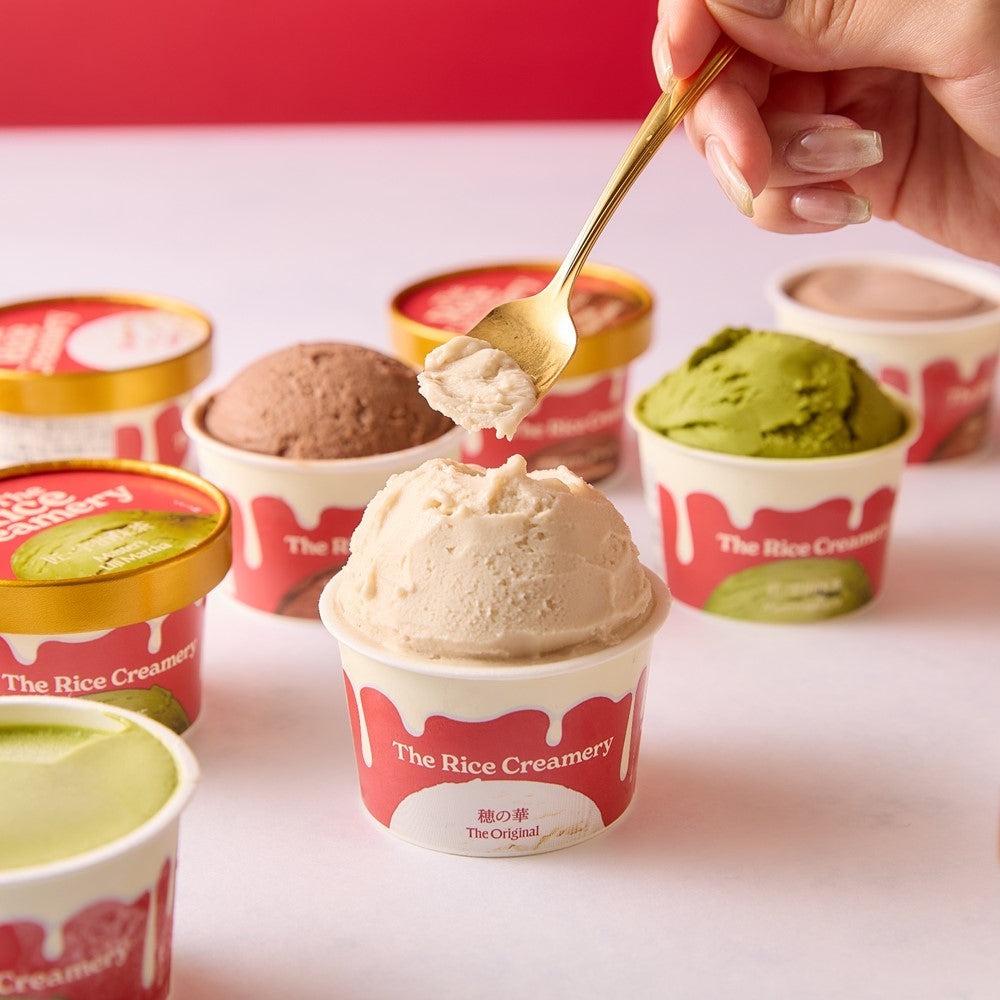 The Rice Creamery×NINZIA 「モチリッチ ワッフルアイスセット」